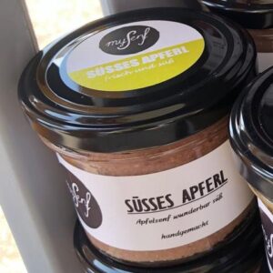 Süßer Apfelsenf